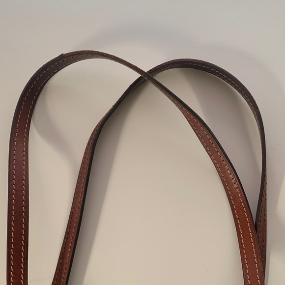 Dooney and Bourke Pebble Grain Lexington Taupe Tote Bag - Picture 13 of 15